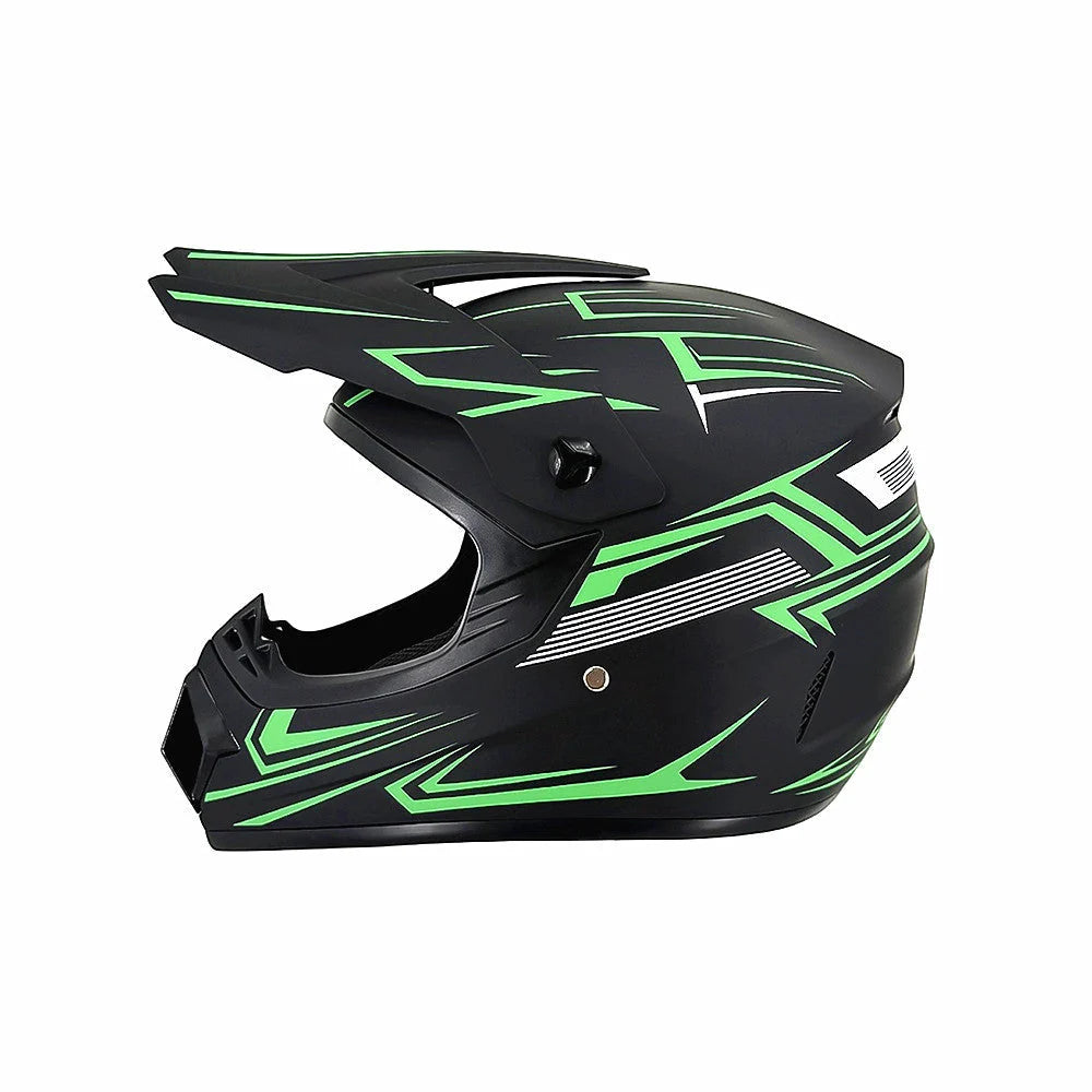 Dirt Bike Helmet Full Face Adjustable Visor