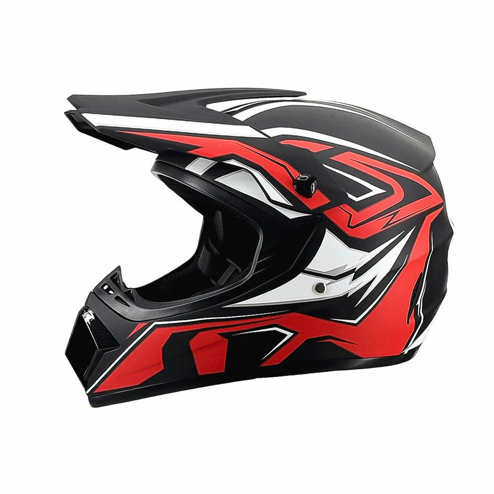 Dirt Bike Helmet Full Face Adjustable Visor