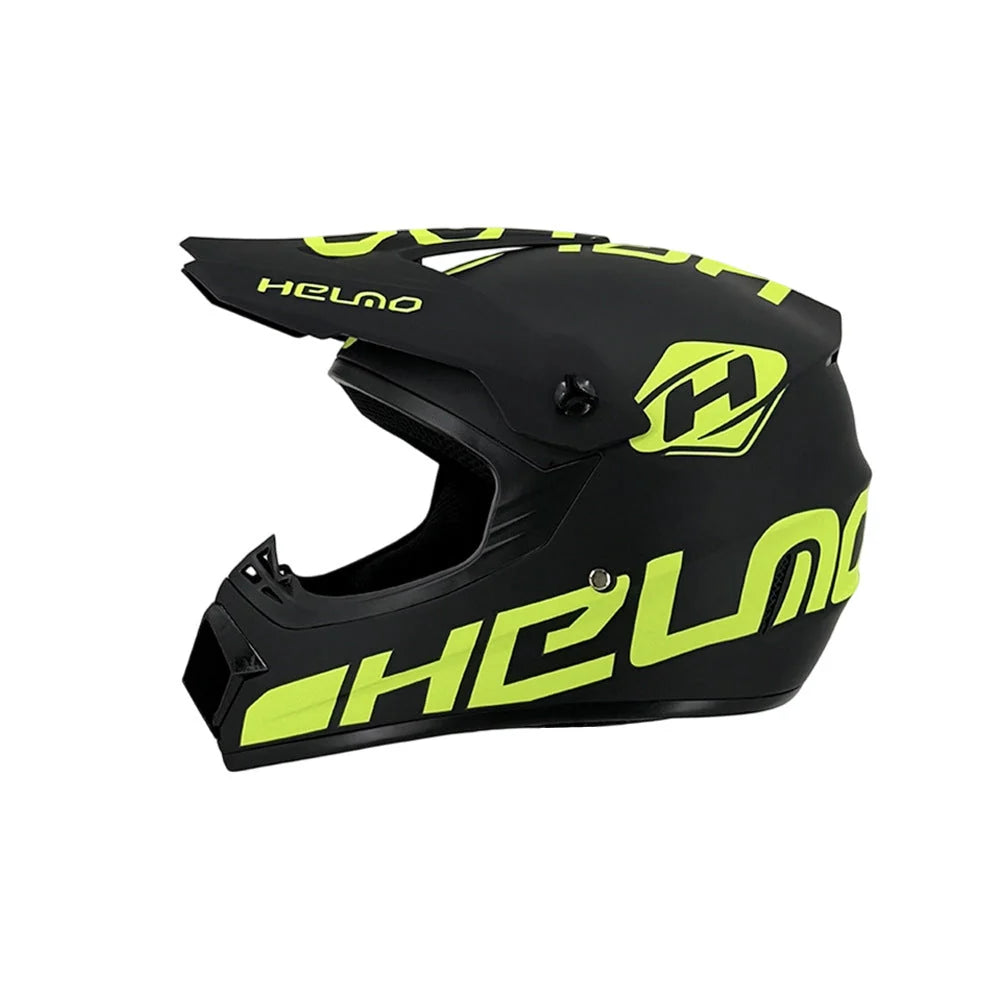 Dirt Bike Helmet Full Face Adjustable Visor