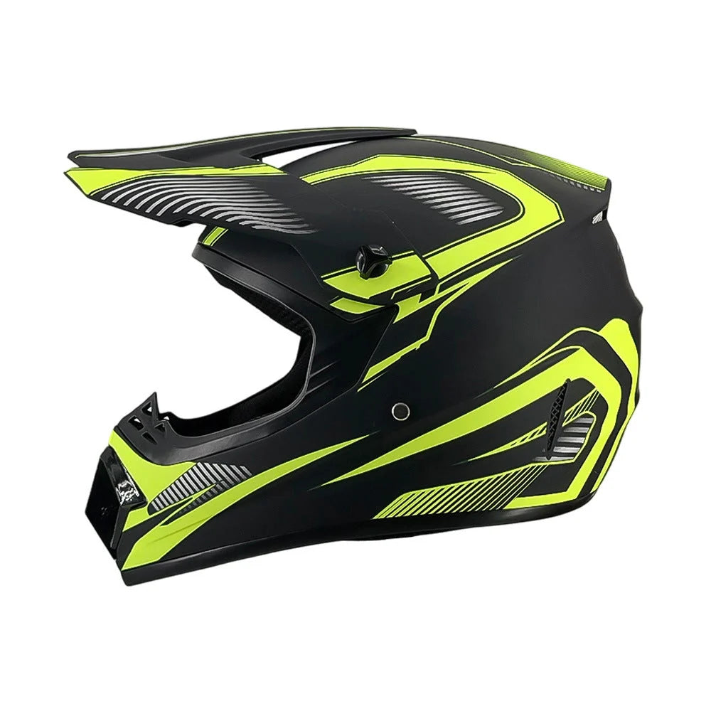 Dirt Bike Helmet Full Face Adjustable Visor