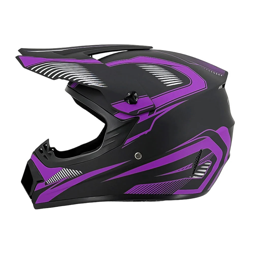 Dirt Bike Helmet Full Face Adjustable Visor