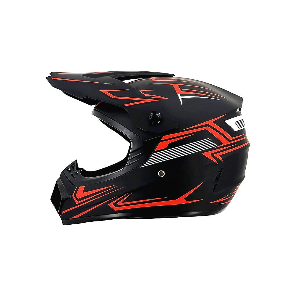 Dirt Bike Helmet Full Face Adjustable Visor