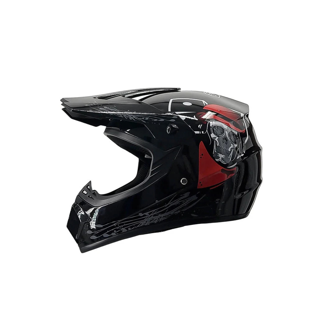 Dirt Bike Helmet Full Face Adjustable Visor