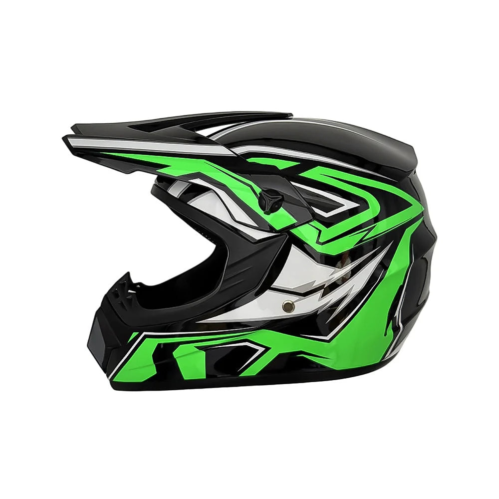 Dirt Bike Helmet Full Face Adjustable Visor