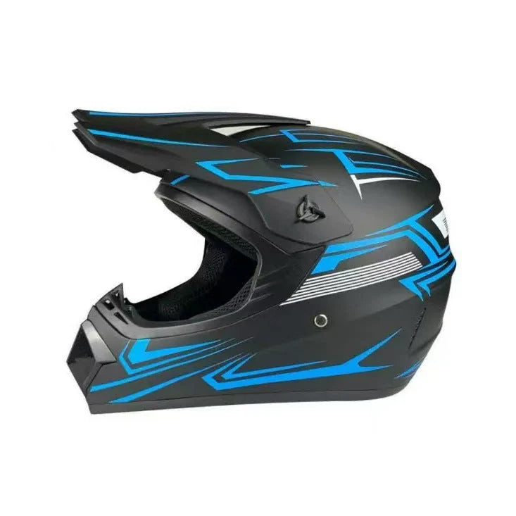 Dirt Bike Helmet Full Face Adjustable Visor