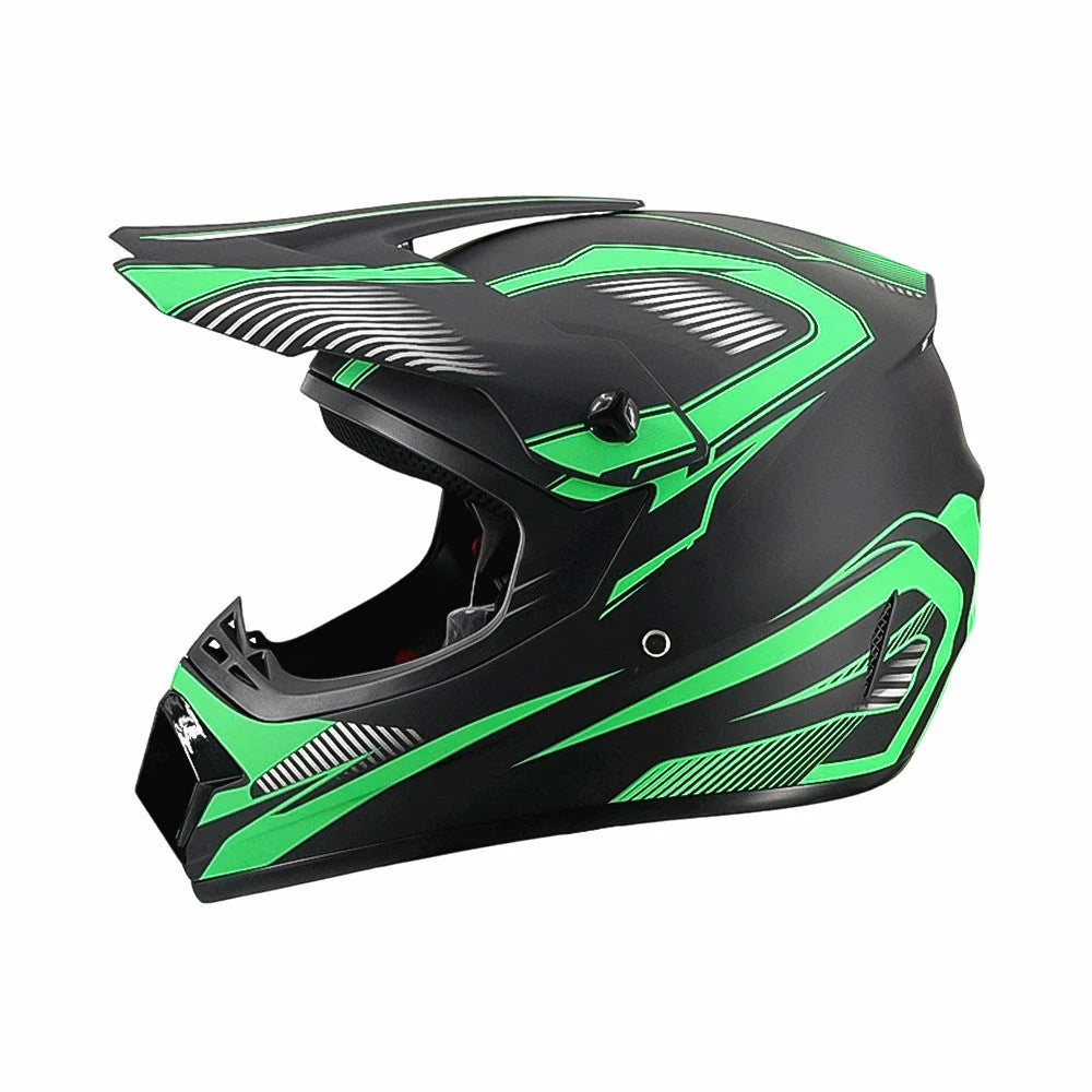 Dirt Bike Helmet Full Face Adjustable Visor