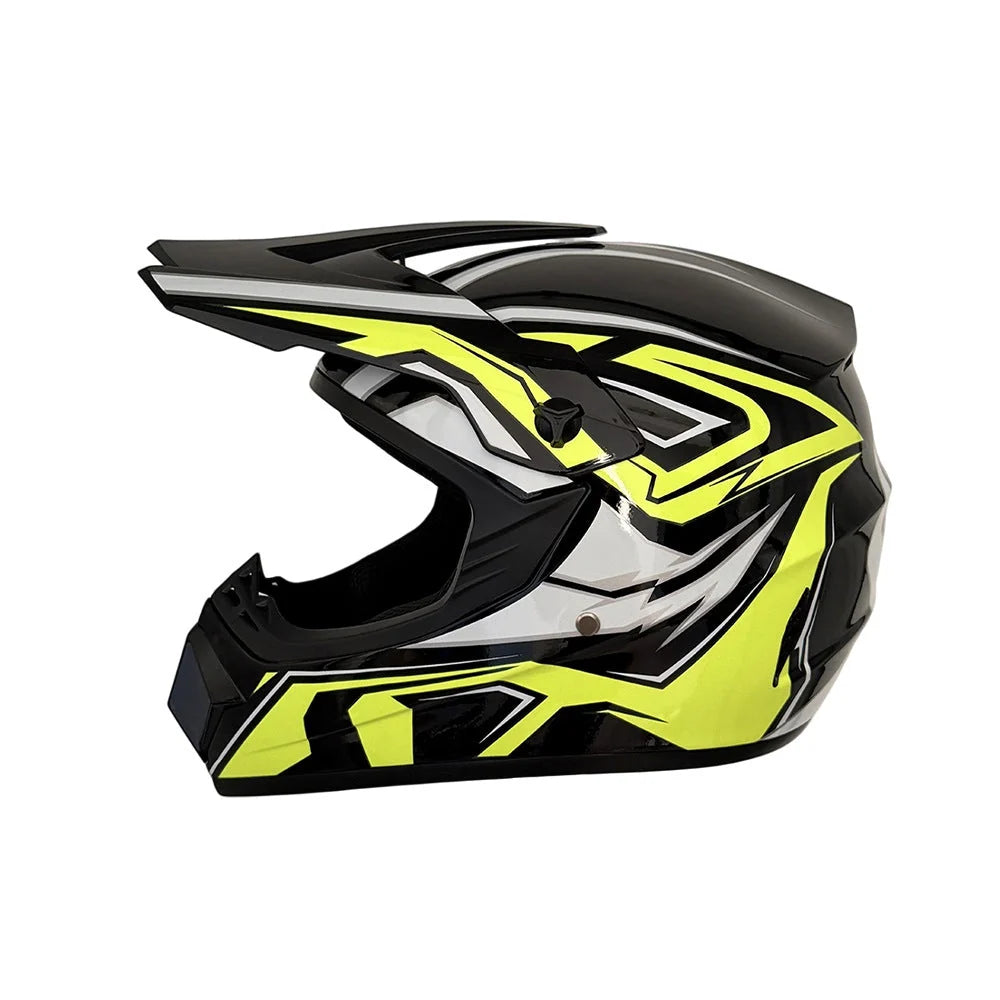 Dirt Bike Helmet Full Face Adjustable Visor