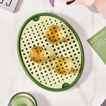 Dish Drainer Double-Layer With Side Drainage Hole