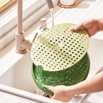 Dish Drainer Double-Layer With Side Drainage Hole
