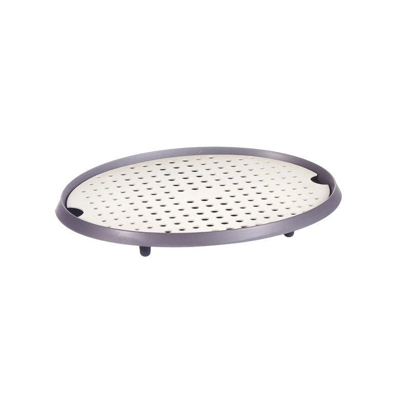 Dish Drainer Double-Layer With Side Drainage Hole