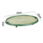 Dish Drainer Double-Layer With Side Drainage Hole