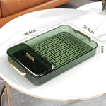 Dish Drainer Tray Dual-Use Serving Plastic Grid
