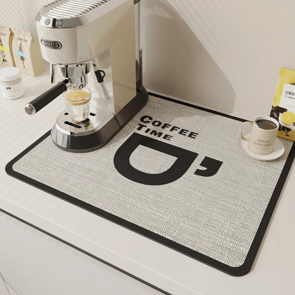 Dish Drying Mat Diatomite Quick-Drying Machine Washable