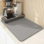 Dish Drying Mat Diatomite Quick-Drying Machine Washable