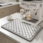 Dish Drying Mat Diatomite Quick-Drying Machine Washable