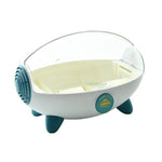 Dish Drying Rack Plastic Large-Capacity Capsule Design