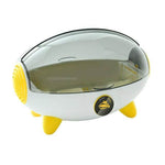 Dish Drying Rack Plastic Large-Capacity Capsule Design