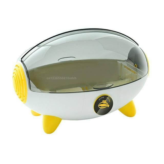 Dish Drying Rack Plastic Large-Capacity Capsule Design