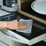 Dish Scrubber Steel Mesh Non-Scratch Rust-Resistant