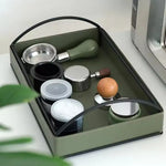 Display Tray Iron Integrated Handles for Organization