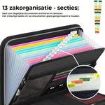 Document Folder A4 Fireproof & Waterproof 12 Pocket
