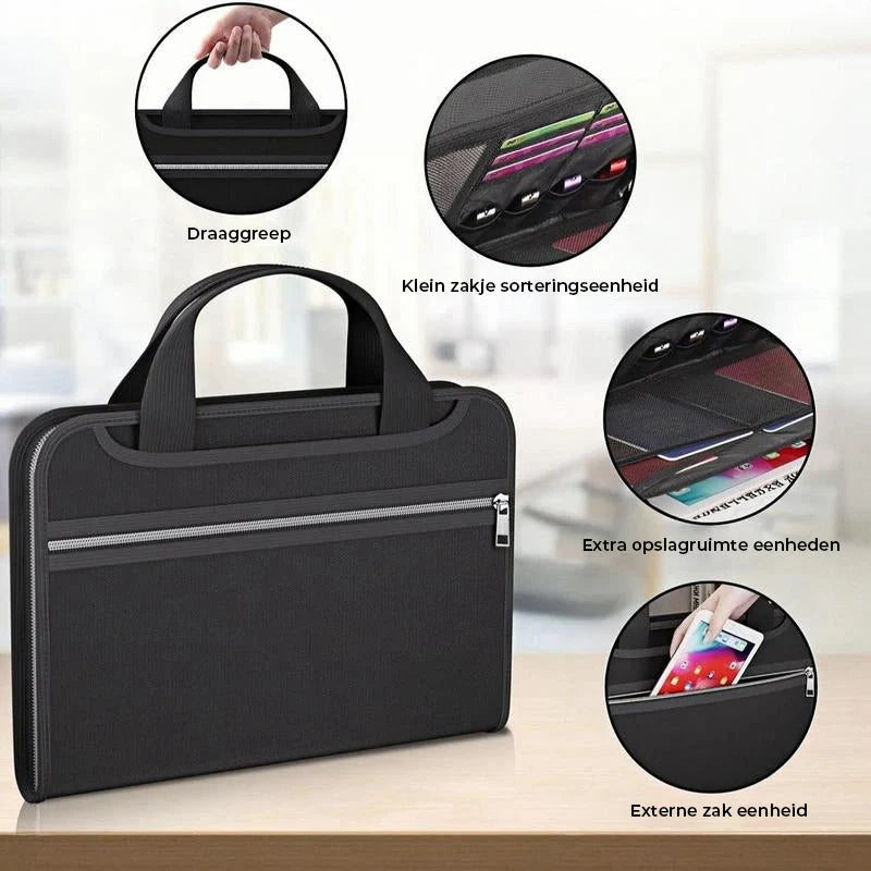 Document Folder A4 Fireproof & Waterproof 12 Pocket