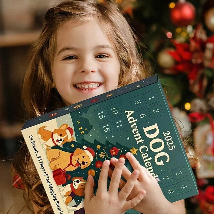 Dog Advent Calendar 24 Toys Treat-Free Surprises