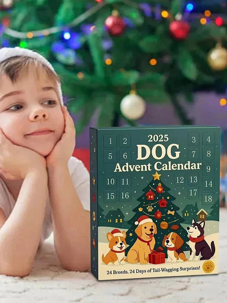 Dog Advent Calendar 24 Toys Treat-Free Surprises