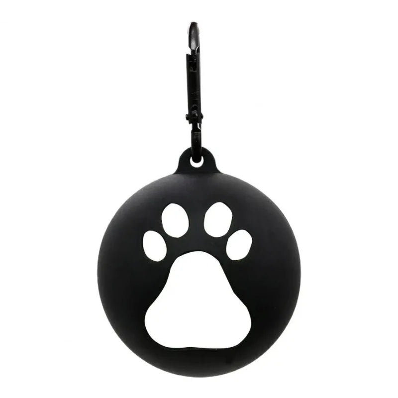 Dog Ball Holder Hands-Free Rubber Clip-On