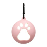 Dog Ball Holder Hands-Free Rubber Clip-On
