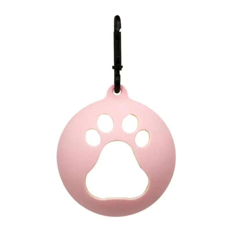 Dog Ball Holder Hands-Free Rubber Clip-On