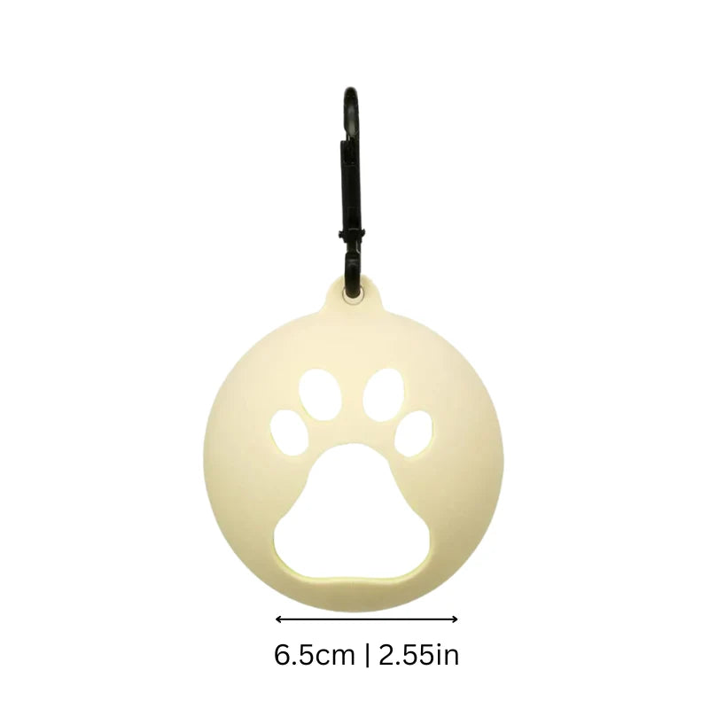 Dog Ball Holder Hands-Free Rubber Clip-On
