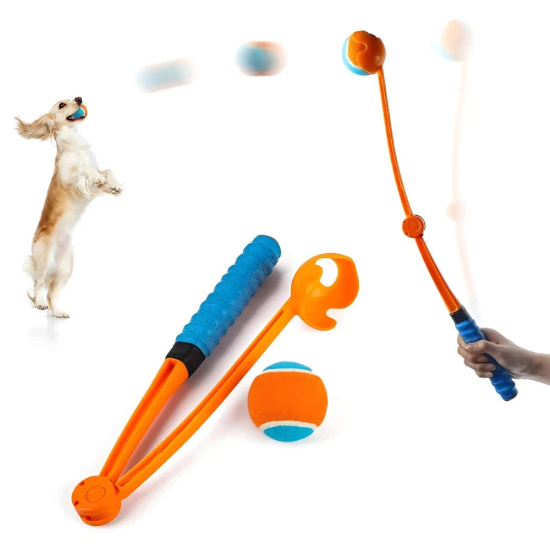 Dog Ball Launcher Foldable & Portable Ergonomic Grip