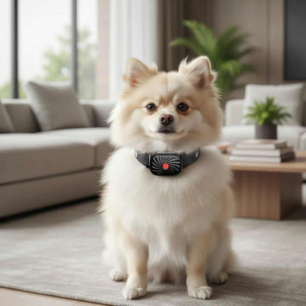 Dog Bark Control Collar Sound & Vibration Training IP87 Water-Resistant