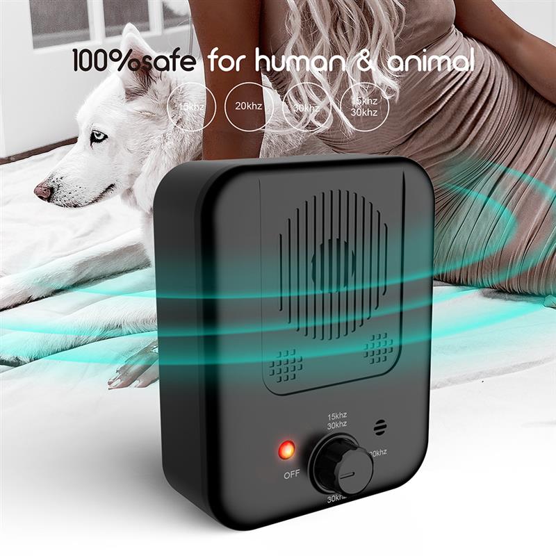 Dog Bark Control Device Automatic Ultrasonic Detection 50-Foot Range