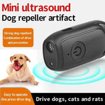Dog Bark Repeller Ultrasonic Battery-Operated Pocket-Sized Single Button