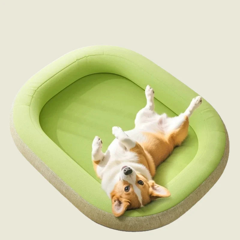 Dog Bed Mattress Plush Warm Nylon Cover