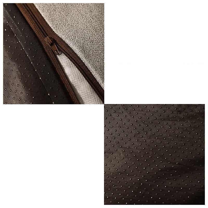 Dog Bed Orthopedic Raised Bolster Machine-Washable Cover