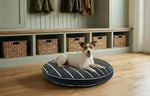 Dog Bed Round Machine-Washable Cover Hypoallergenic Fill