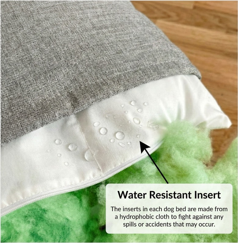 Dog Bed Round Machine-Washable Cover Hypoallergenic Fill
