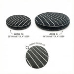 Dog Bed Round Machine-Washable Cover Hypoallergenic Fill