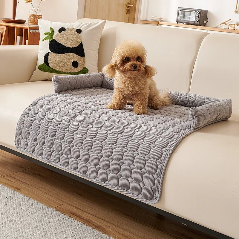 Dog Blanket Plush Polyester Non-Slip Machine Washable
