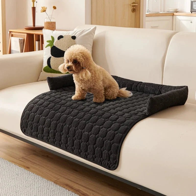 Dog Blanket Plush Polyester Non-Slip Machine Washable