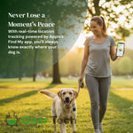 Dog Bluetooth Tracker Two-Way Alerts IP67 Water-Resistant No Subscription