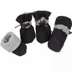 Dog Boots Water-Resistant Textured Grip Sole Set of 4