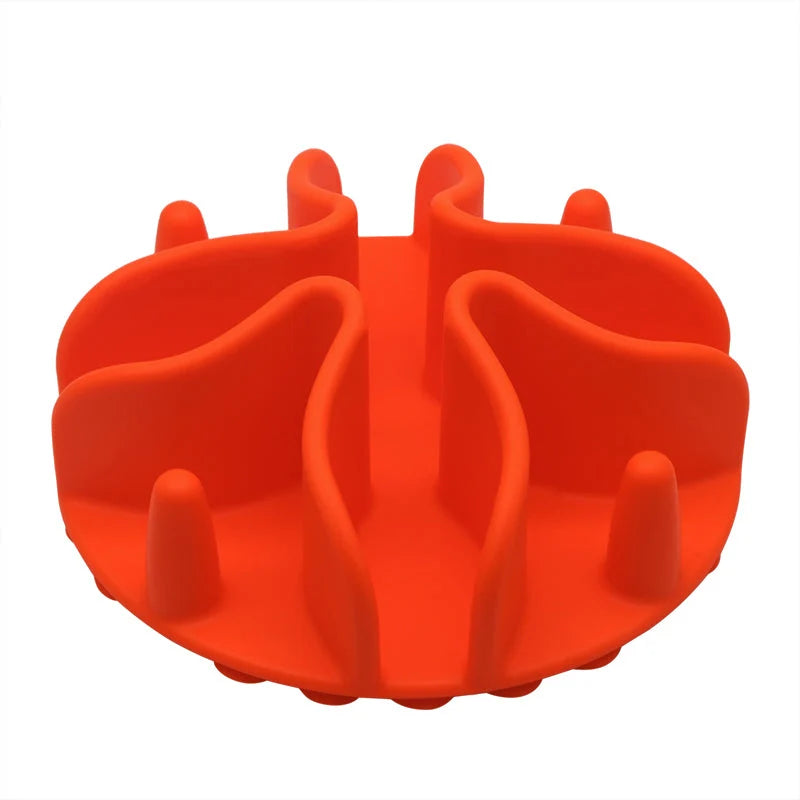 Dog Bowl Set Stainless Steel Silicone Slow Feed