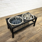 Dog Bowl Set Stainless Steel Silicone Slow Feed
