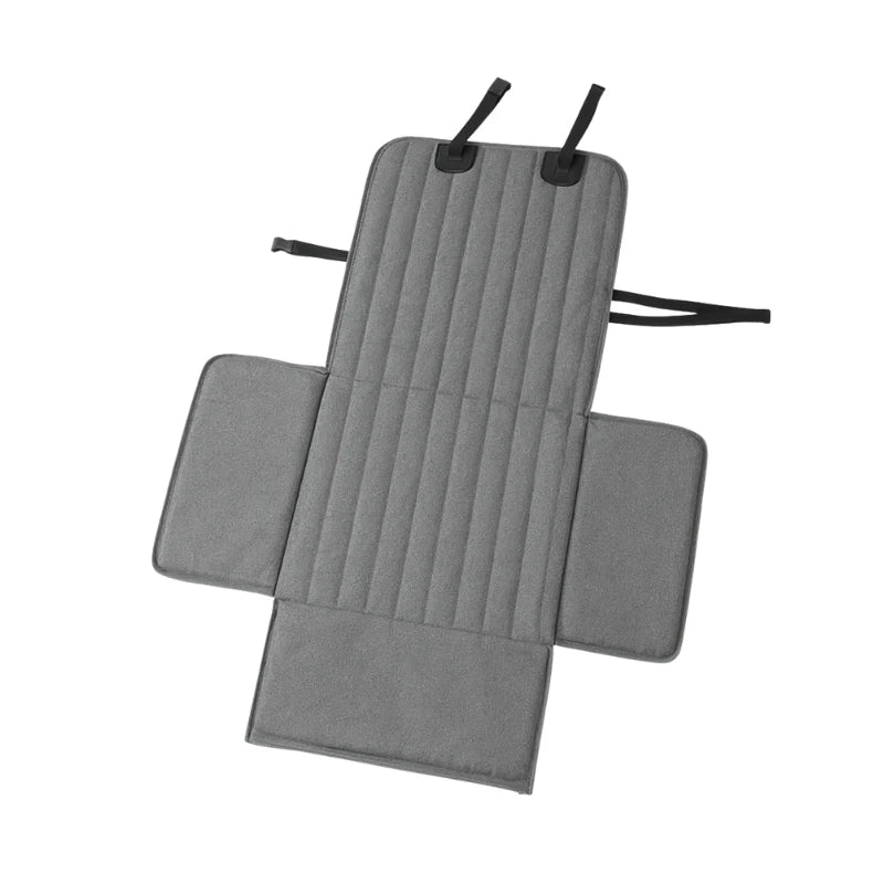 Dog Car Seat Booster Built-In Barrier Walls Foldable Hammock
