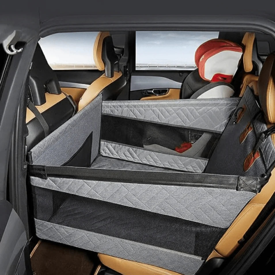 Dog Car Seat Cover Waterproof Non-Slip Wipe-Clean Surface