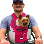 Dog Carrier Backpack Four-Sided Mesh Ventilation Safety Hook